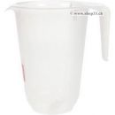 Messbecher Litermass 1 Liter Kunsstoff transparent
