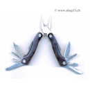 Mini Multi-Tool mit Tasche (schwarz)