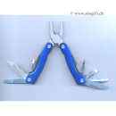 Mini Multi-Tool mit Tasche (blau)
