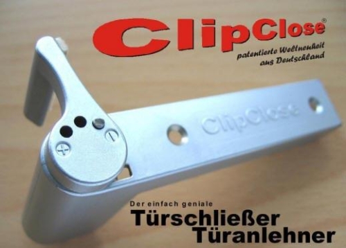 ClipClose - Türschliesser - Türanlehner für weisse Türen