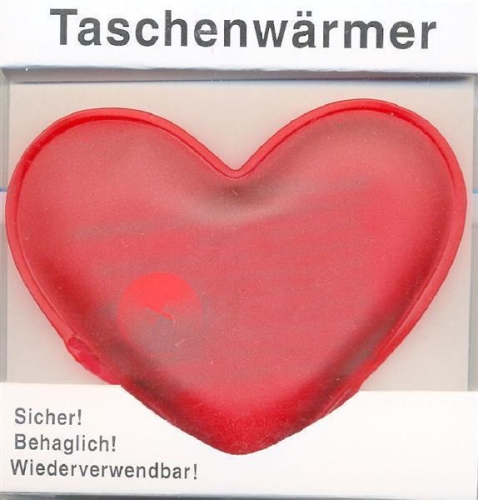 Handwrmer / Taschenwrmer Herz fr unterwegs