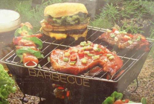 Mini Grill, faltbar - praktisch fr unterwegs