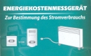 Energiekostenmessgerät zur Bestimmung des Stromverbrauchs